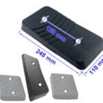 Tampone in gomma per smonta-gomme