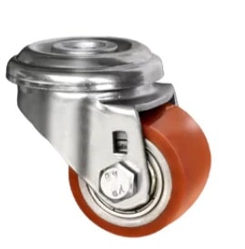 Ruote con rivestimento in poliuretano e nucleo in ferro 35PS2H10