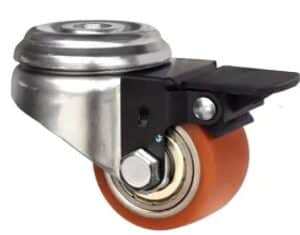 Ruote con rivestimento in poliuretano e nucleo in ferro 35PS3H10